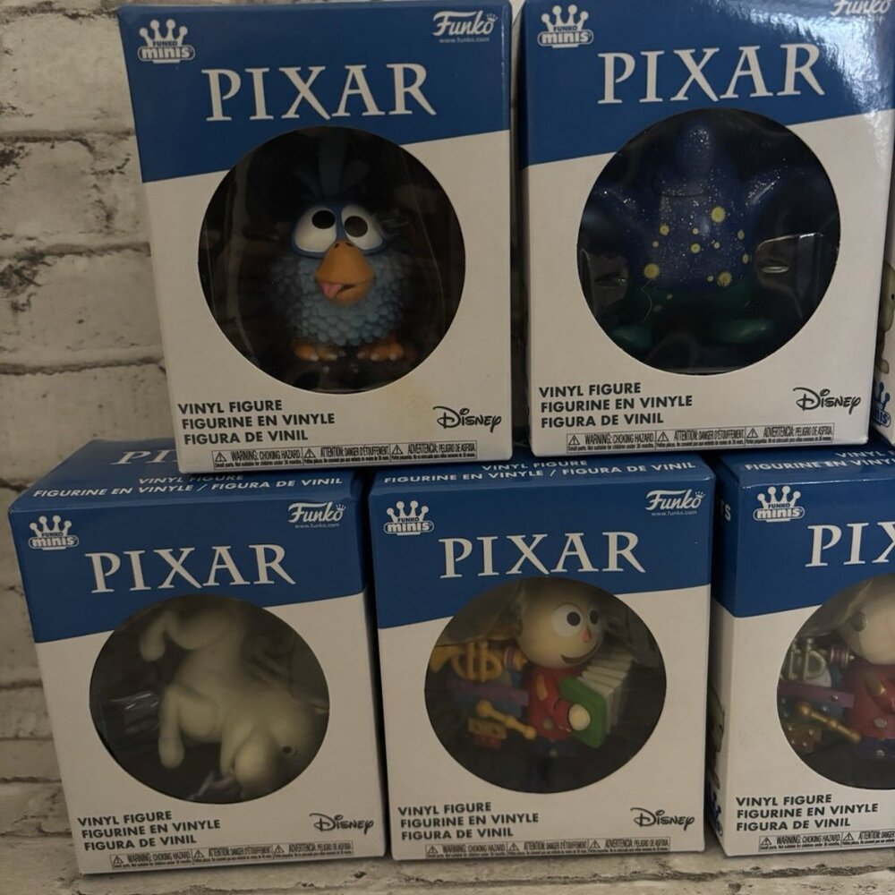 Funko Pixar Mini’s Sparkshorts Vinyl Figures Lot Of 7 - Picture 3 of 4